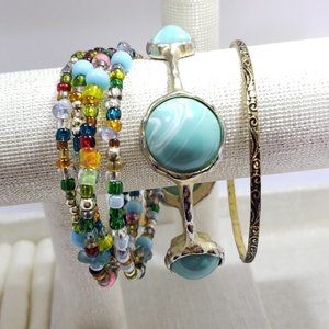 COLORFUL BRACELETS  3 FOR THE PRICE OF ONE